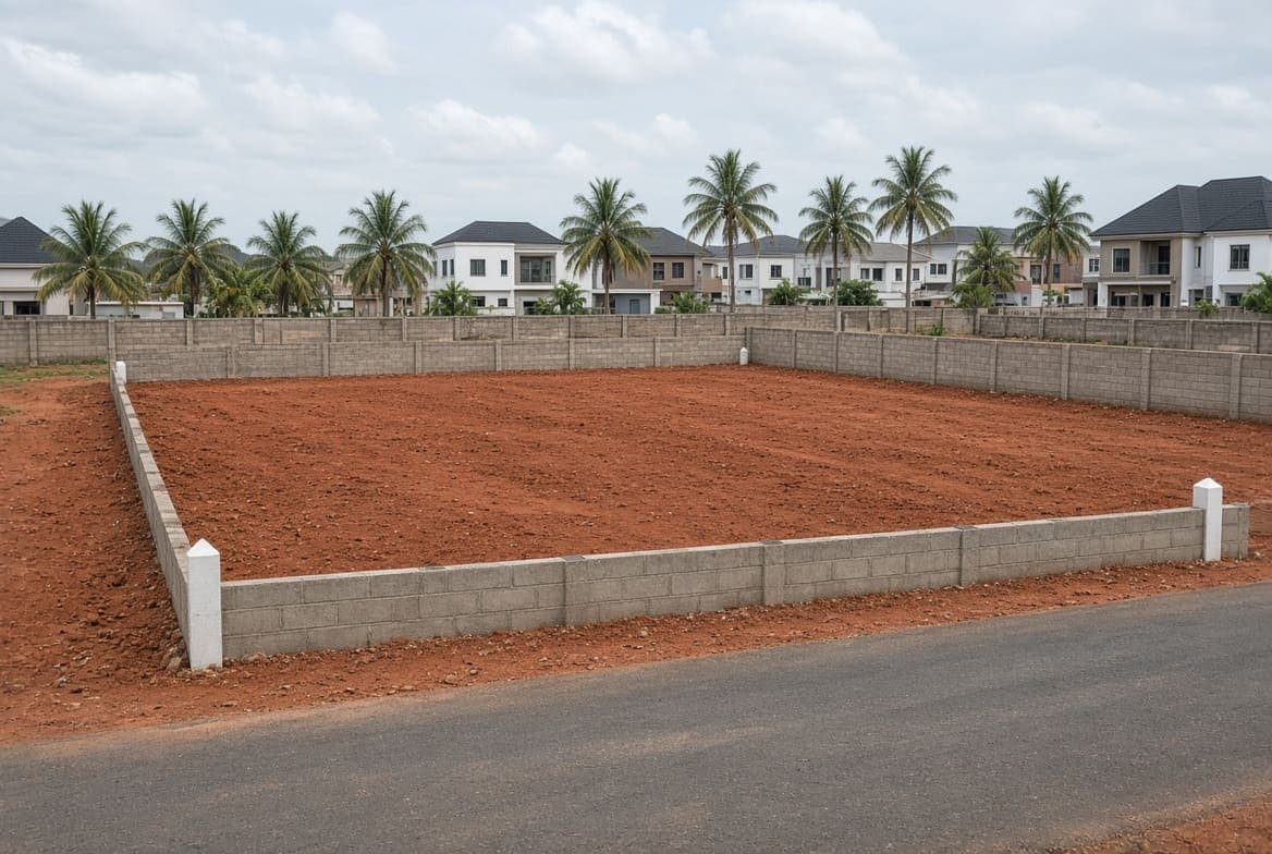 600sqm Residential Plot in a Gated Estate